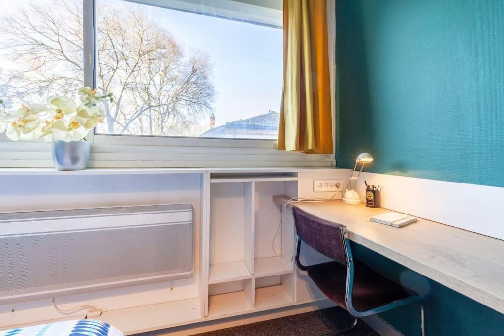 Double Appartement, Saint Michel, Parking, Wifi Toulouse Dış mekan fotoğraf